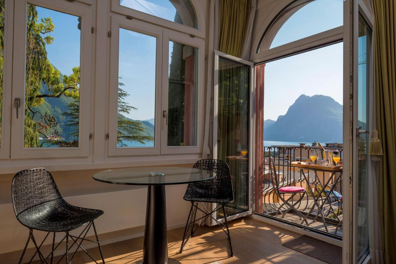 Romantic Bijou Lugano Bagian luar foto